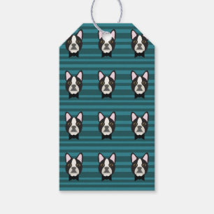 Etiquetas Para Regalos Terrier de Boston