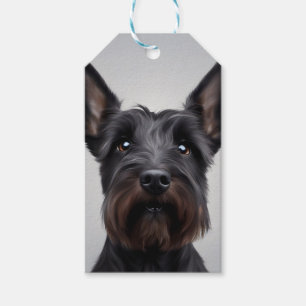 Etiquetas Para Regalos Terrier escocés