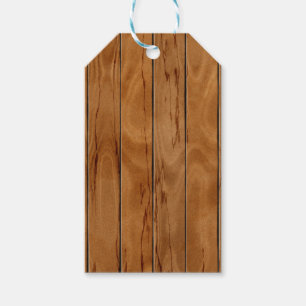 Etiquetas Para Regalos Textura de madera del piso del marrón oscuro