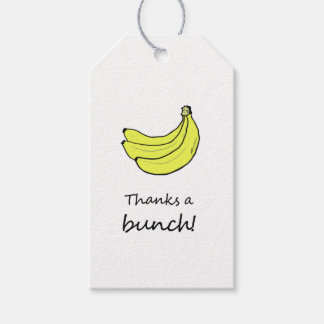 Etiquetas Para Regalos Thanks a Bunch