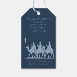 Etiquetas Para Regalos Three Wise Men Gift Tag– Following the Star
