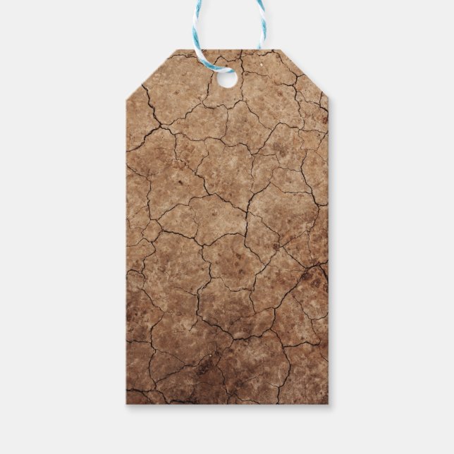 Etiquetas Para Regalos Tierra seca (Anverso)