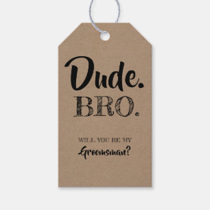 Etiquetas Para Regalos Tío Hermano, Serás Mi Groomsman
