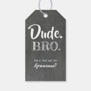 Etiquetas Para Regalos Tío Hermano, Serás Mi Groomsman