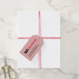 Etiquetas Para Regalos Tirado 100% hecho a mano