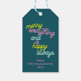 Etiquetas Para Regalos Todo Feliz Navideño Personalizado