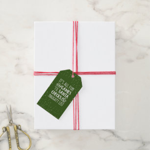 Etiquetas Para Regalos Todos son Navidades de la lista de traviesos de ju