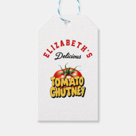 Etiquetas Para Regalos Tomato Chutney