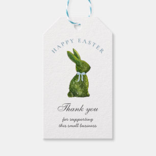Etiquetas Para Regalos Topiary Easter Bunny Florist Easter Gracias etique