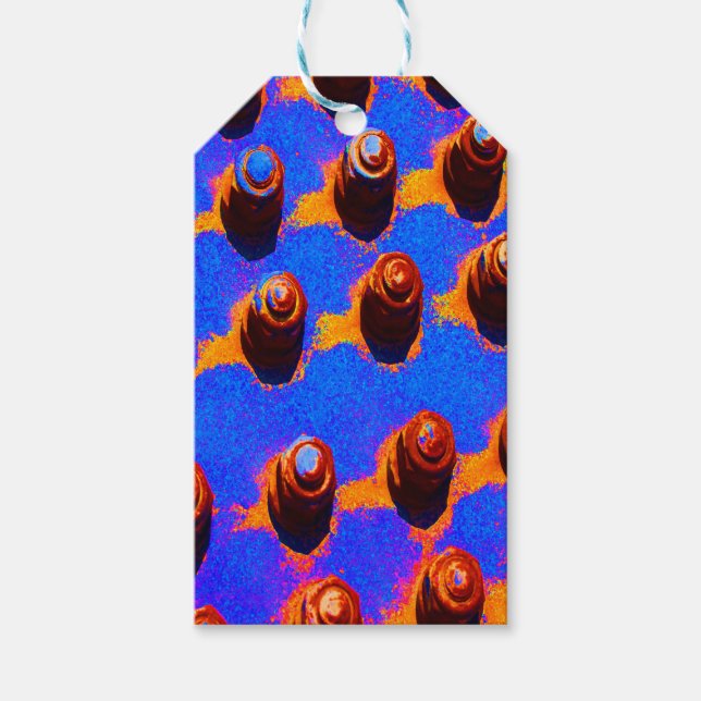 Etiquetas Para Regalos Tornillos antiguos (Anverso)