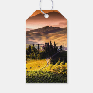 Etiquetas Para Regalos Toscana, Italia - fotografía de paisaje