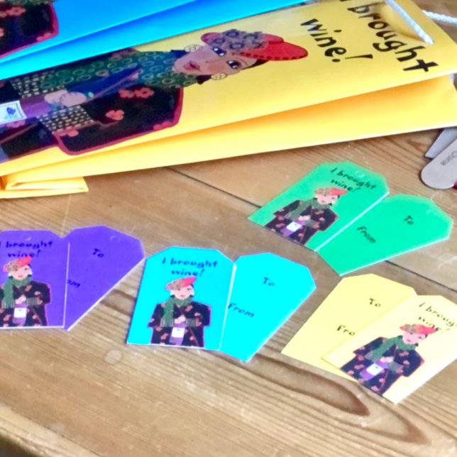 Etiquetas Para Regalos ¡Traje Vino! (Subido por el creador)