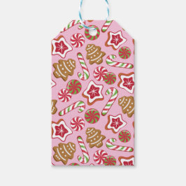 Etiquetas Para Regalos Tratamientos de navidades - rosa
