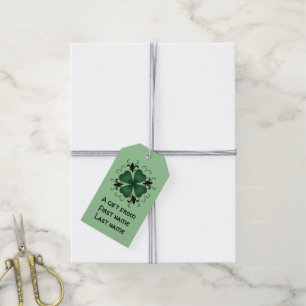 Etiquetas Para Regalos Trébol de lujo del victorian