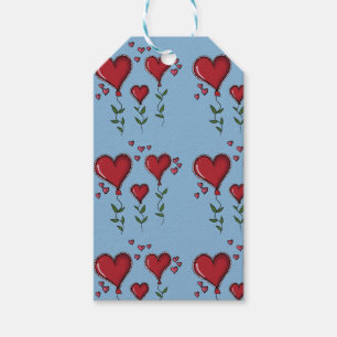 Etiquetas Para Regalos Tres Corazones Lindos