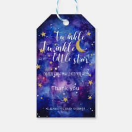 Etiquetas Para Regalos Twinkle Twinkle Little Star Baby Shower Galaxy