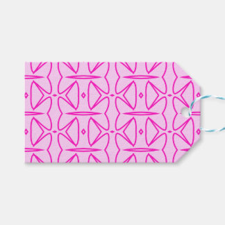 Etiquetas Para Regalos Two Toned Pink Pattern Gift Tag