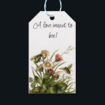 Etiquetas Para Regalos "Un amor para abejas"<br><div class="desc">Hermosa etiqueta de regalo para una ducha de novia</div>