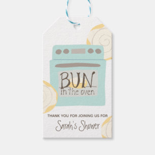 Etiquetas Para Regalos Un bollo en el Baby Shower de los cuervos