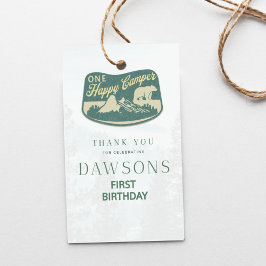 Etiquetas Para Regalos Un camper feliz, un primer cumpleaños, invitación