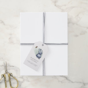 Etiquetas Para Regalos Un elefante adorable con una ducha de bebé de mari