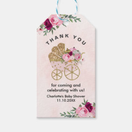 Etiquetas Para Regalos Un pequeño Baby Shower Chica de calabaza