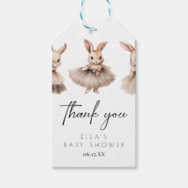 Etiquetas Para Regalos Un pequeño Baby Shower de conejito