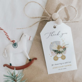 Etiquetas Para Regalos Un pequeño Baby Shower de Snowflake Gracias