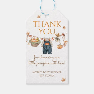 Etiquetas Para Regalos Un pequeño Boho ruso de calabaza cae en Baby Showe