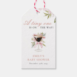 Etiquetas Para Regalos Un pequeño Espresso Martini Baby Shower