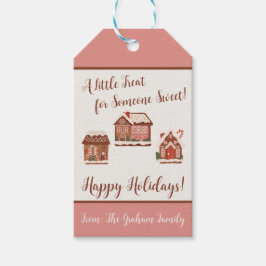 Etiquetas Para Regalos Un pequeño truco para alguien dulce casa de Ginger