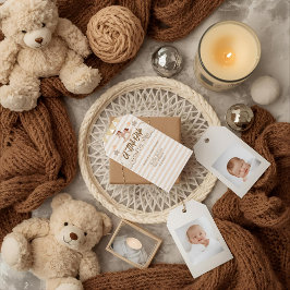 Etiquetas Para Regalos Un Tini de camino espresso Martini Baby Shower