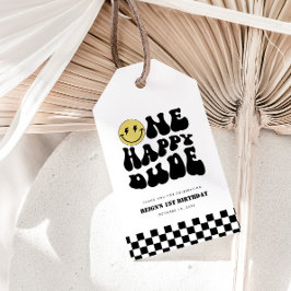 Etiquetas Para Regalos Un tipo feliz | Niños Rad Kids Primer Día Favor