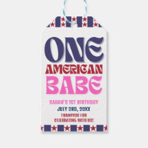 Una Bebe Americana Cumpleaños del 4 de Julio 1er C