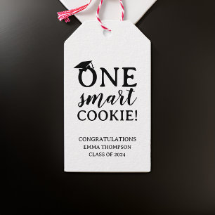 Etiquetas Para Regalos Una Clase De Cookie Inteligente De Graduación 2024