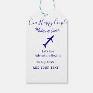 Etiquetas Para Regalos Una feliz pareja comencemos la aventura comienza b
