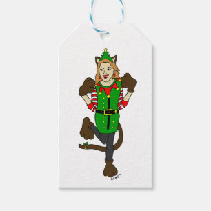 Etiquetas Para Regalos una niña Navidad