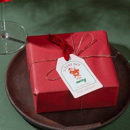 Etiquetas Para Regalos Una Pequeña Navidad Alegre Santa Claus