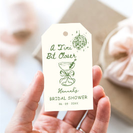 Etiquetas Para Regalos Una Tini Bit Closer Despedida de Soltera Dibujada 