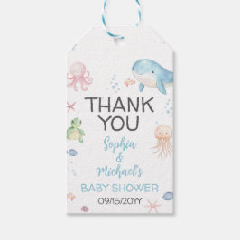 Etiquetas Para Regalos Under the Sea Baby Shower