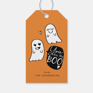 Etiquetas Para Regalos ¡Usted es mi ABUCHEO! amor divertido del fantasma