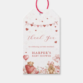 Etiquetas Para Regalos Valentine Little Sweetheart Baby Shower Favor Tags