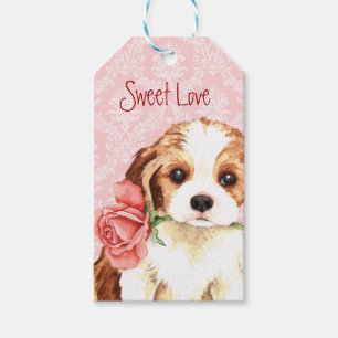 Etiquetas Para Regalos Valentine Rosa Cavalier