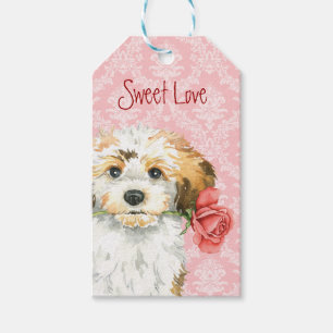 Etiquetas Para Regalos Valentine Rosa Havanese