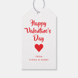 Etiquetas Para Regalos Valentines Heart Gift Tags