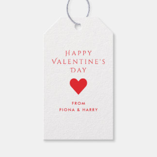 Etiquetas Para Regalos Valentines Heart Gift Tags
