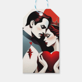 Etiquetas Para Regalos Valet et reine de coeur