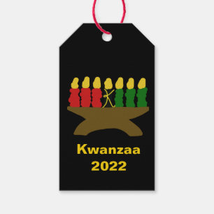 Etiquetas Para Regalos Velas de Kwanzaa Kinara