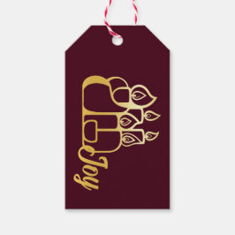 Etiquetas Para Regalos Velas minimalistas