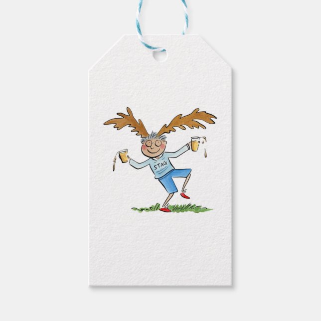 Etiquetas Para Regalos Venado (Anverso)